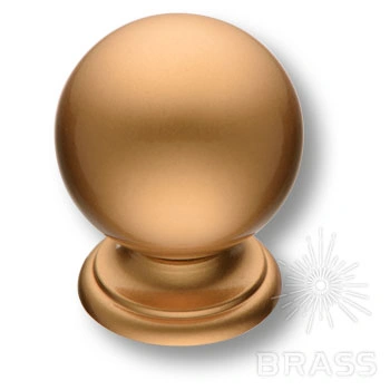 Brass Ручка кнопка 8352-200 матовое золото фото 1