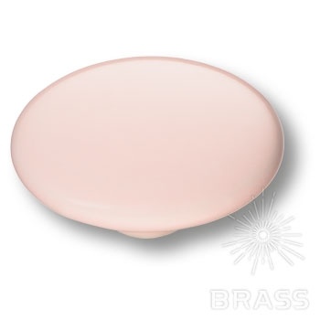 Brass Ручка кнопка Y PINK розовый фото 1