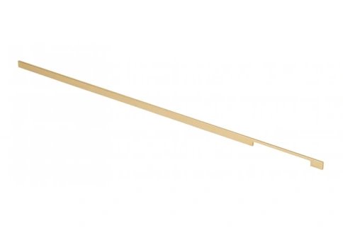 Ручка скоба UA-EXTEND-1200-22 светлое брашированное золото (общая длина 1200 мм) фото 1