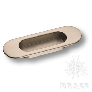 Brass Ручка врезная 3922-038 сатиновый никель фото 1