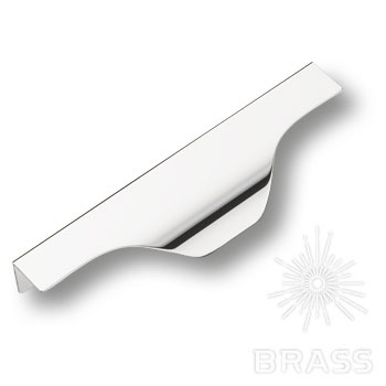 Brass Ручка торцевая 8918 0128 CR глянцевый хром 128 мм фото 1