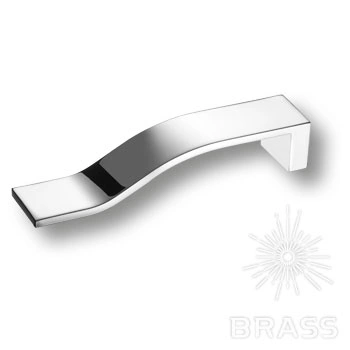 Brass Ручка скоба 7276.0064.026 глянцевый хром 64 мм фото 1