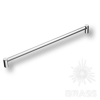Brass Ручка рейлинг эксклюзивная коллекция BU 016.320.07 глянцевый хром 320 мм фото 1