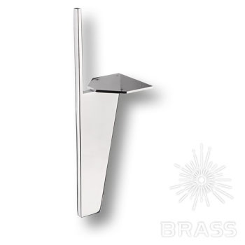 Brass Опора мебельная резная KAX-0019-0260-A01 глянцевый хром фото 1