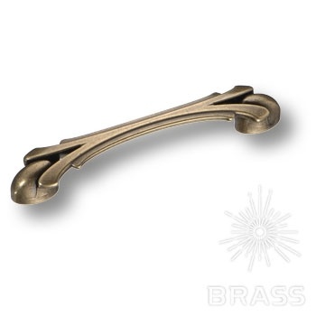 Brass Ручка скоба 15.160.96.12 античная бронза 96 мм  фото 1