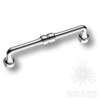 Brass Ручка скоба 551-128-Chrome глянцевый хром 128 мм фото 1