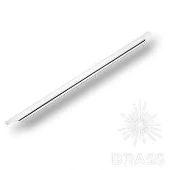 Brass Ручка торцевая 8918 0864 0003 CR глянцевый хром 864 мм фото 1