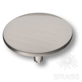 Brass Ручка кнопка 4137 002MP08 сатинированный никель фото 1