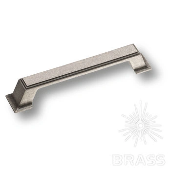 Brass Ручка скоба 4235 0128 OSM старое серебро 128 мм фото 1