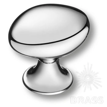 Brass Ручка кнопка 15.340.00.07 глянцевый хром фото 1