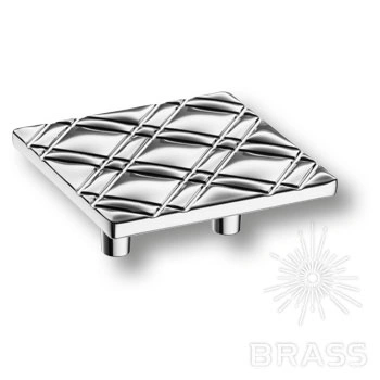 Brass Ручка кнопка 4201 032MP02 глянцевый хром 32 мм фото 1