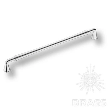 Brass Ручка скоба 543-224-Chrome глянцевый хром 224 мм фото 1