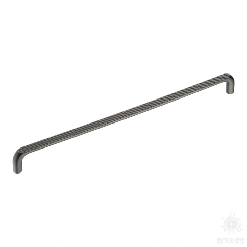 alt="Купить Ручка скоба 396-320-Titanium графит 320 мм Brass. Мебельная фурнитура оптом и в розницу."