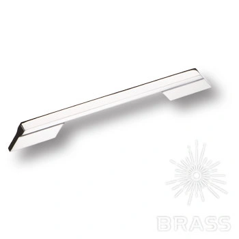 Brass Ручка скоба 8630 0160 CR глянцевый хром 160 мм фото 1