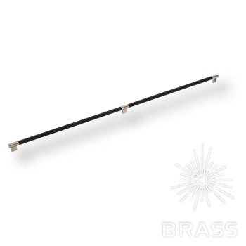 Brass Ручка рейлинг 9401-346 черный/никель 480-480 мм фото 1