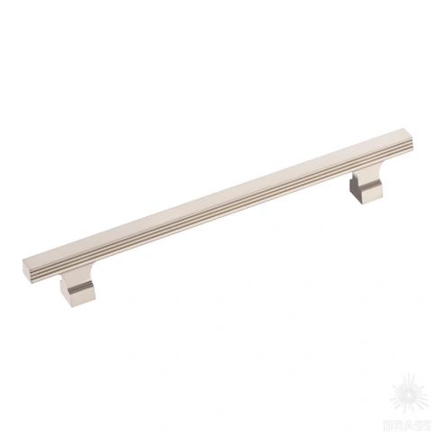 Brass Ручка скоба 1074-160-Nikel Inox никель 160 мм фото 1