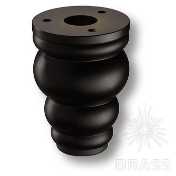 Brass Опора мебельная KAL-0005-0080-B13 черный 80 мм фото 1