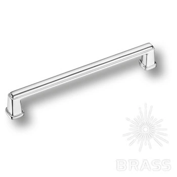 Brass Ручка скоба 544-160-Chrome глянцевый хром 160 мм фото 1