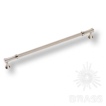 Brass Ручка скоба 2202-51-320-053 глянцевый никель 320 мм фото 1