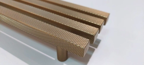 Brass Ручка скоба 8767 0416 GB-GB матовая латунь 416 мм фото 2