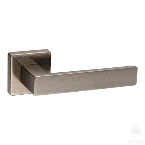 Brass Ручка дверная HA124RO11 AIB FOSIL античное серебро фото 1