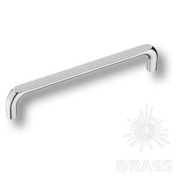 Brass Ручка скоба 396-160-Chrome глянцевый хром 160 мм фото 1