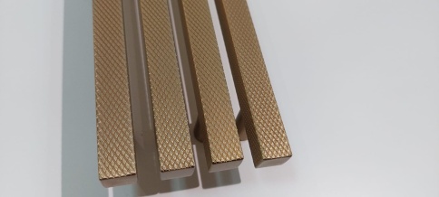 Brass Ручка скоба 8767 0160 GB-GB матовая латунь 160 мм фото 3
