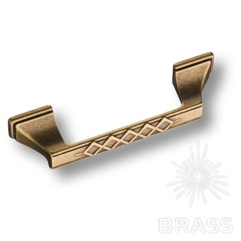 Brass Ручка скоба 15.127.96.12 античная бронза 96 мм фото 1