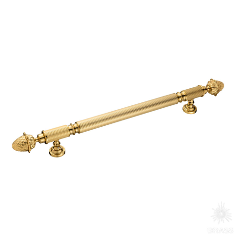 Brass Ручка дверная 1012-003-40-80K латунь, глянцевое золото фото 1
