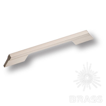 Brass Ручка скоба 8630 0160 NB никель 160 мм фото 1