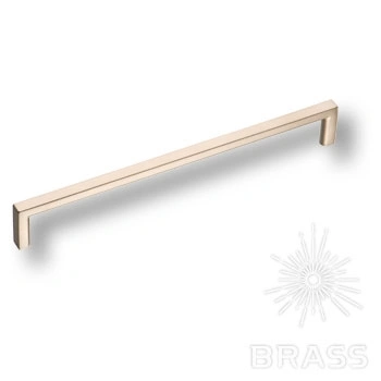Brass Ручка скоба 6763-038 сатиновый никель 192 мм фото 1