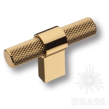 Brass Ручка кнопка 8774 0008 GL-GL глянцевое золото фото 1