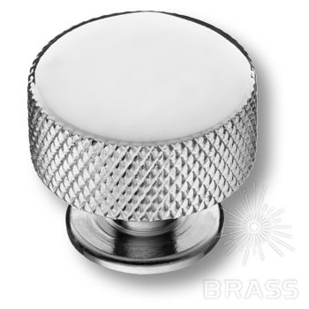 Brass Ручка кнопка 1820 Chrome глянцевый хром фото 1