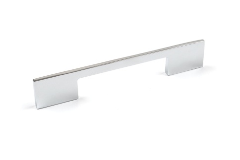 Ручка скоба RQ177Z.128CP глянцевый хром 96/128 мм фото 1