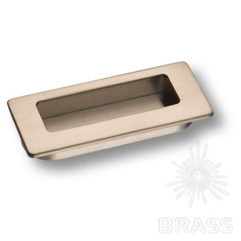 Brass Ручка врезная 3703-038 сатиновый никель фото 1