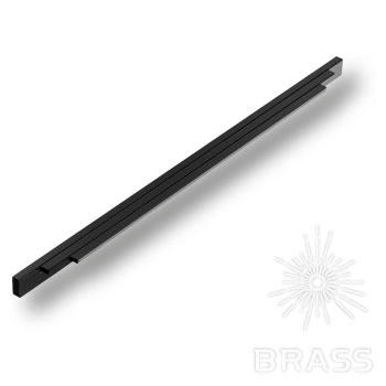 Brass Ручка накладная 9429 0512 AL6 чёрный 512 мм фото 1