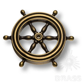 Brass Накладка декоративная морская коллекция 4414.0050.001 античная бронза фото 1