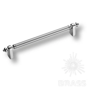 Brass Ручка скоба 1121 192MP02 глянцевый хром 192 мм фото 1