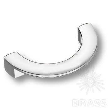 Brass Ручка скоба 5430 Chrome глянцевый хром 96 мм фото 1