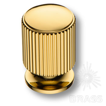 Brass Ручка кнопка 1464 0026 GL глянцевое золото фото 1