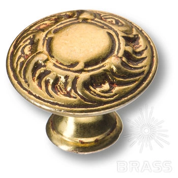 Brass Ручка кнопка 15.352.01.13 французское золото фото 1