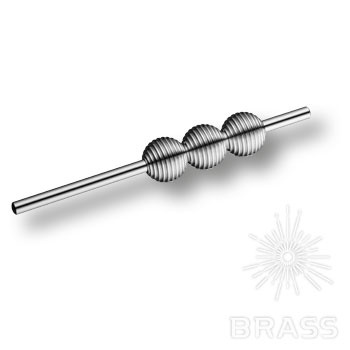Brass Ручка скоба 3041 0190 Chrome Petra CIZGILI глянцевый хром 32 мм фото 1