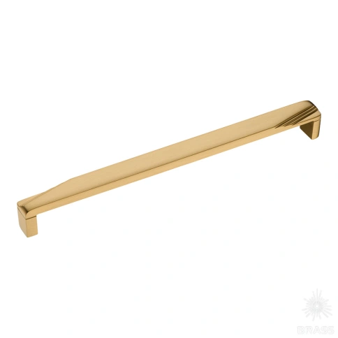 Brass Ручка скоба 2549-011-256 сатинированная латунь 256 мм фото 1