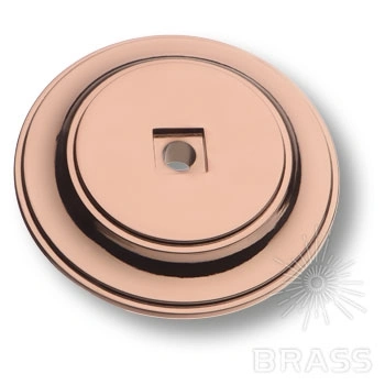 Brass Подложка для мебельных ручек 3043 0050 RS розовое золото фото 1