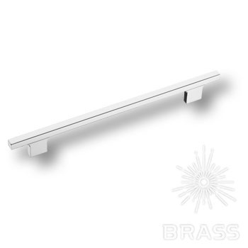 Brass Ручка скоба 8080.0192.032 полированный алюминий 192 мм фото 1