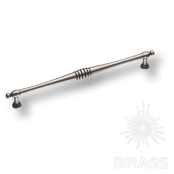 Brass Ручка скоба BU 004.224.16 старое серебро 224 мм фото 1