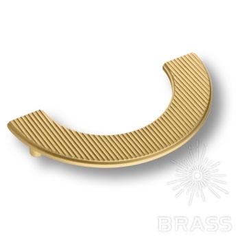 Brass Ручка скоба 1197 128PC35 матовое золото 128 мм фото 1