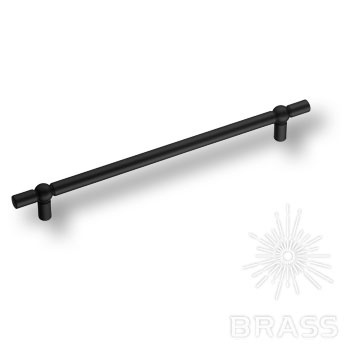Brass Ручка скоба 6861-032 черный 192 мм фото 1