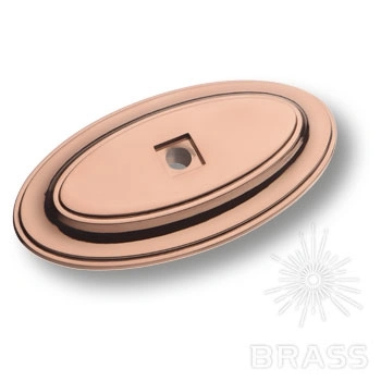 Brass Подложка для мебельных ручек 3042 0070 RS розовое золото фото 1