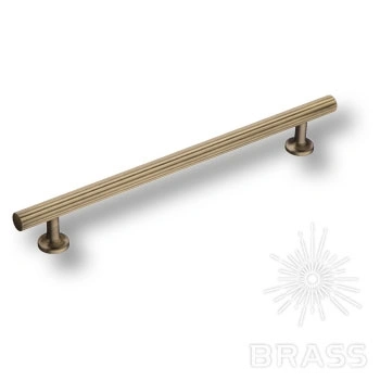 Brass Ручка скоба 8887 0192 NB-NB матовый никель 192 мм фото 1